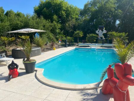 Chambre Zen @ Maison d’hôte gay naturiste à Thuré