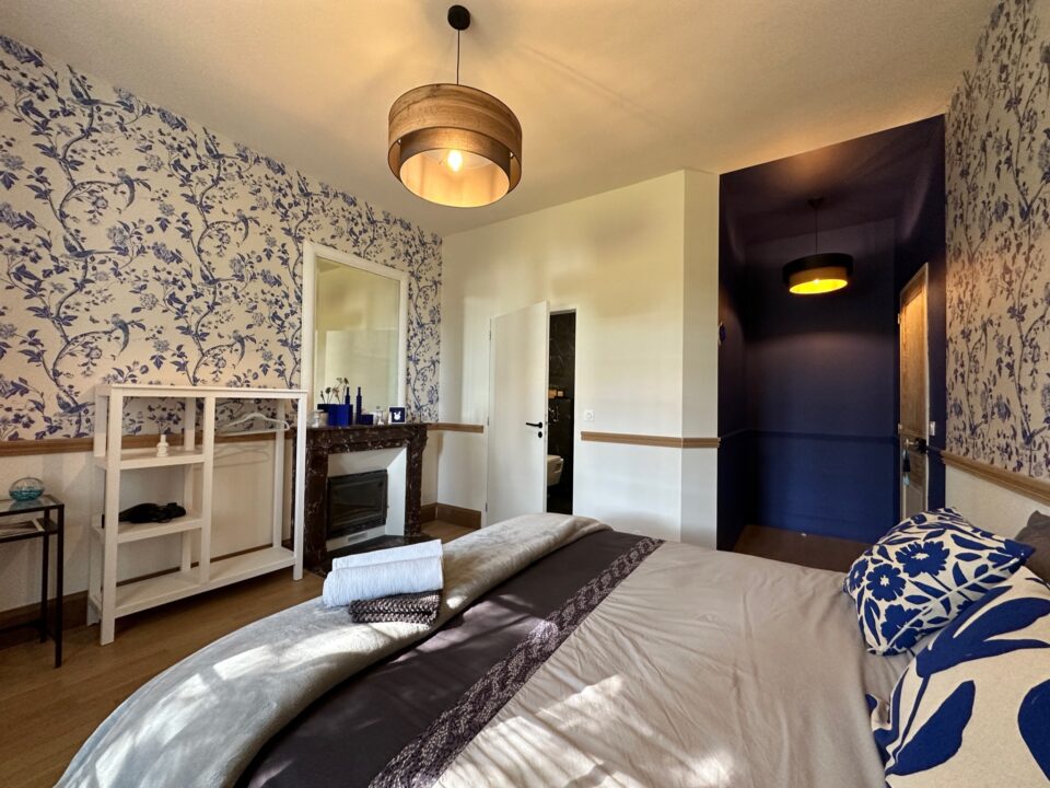 Chambre Blue Bird @ Le San - Provins