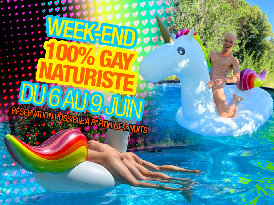 Week-end 100% Gay naturiste